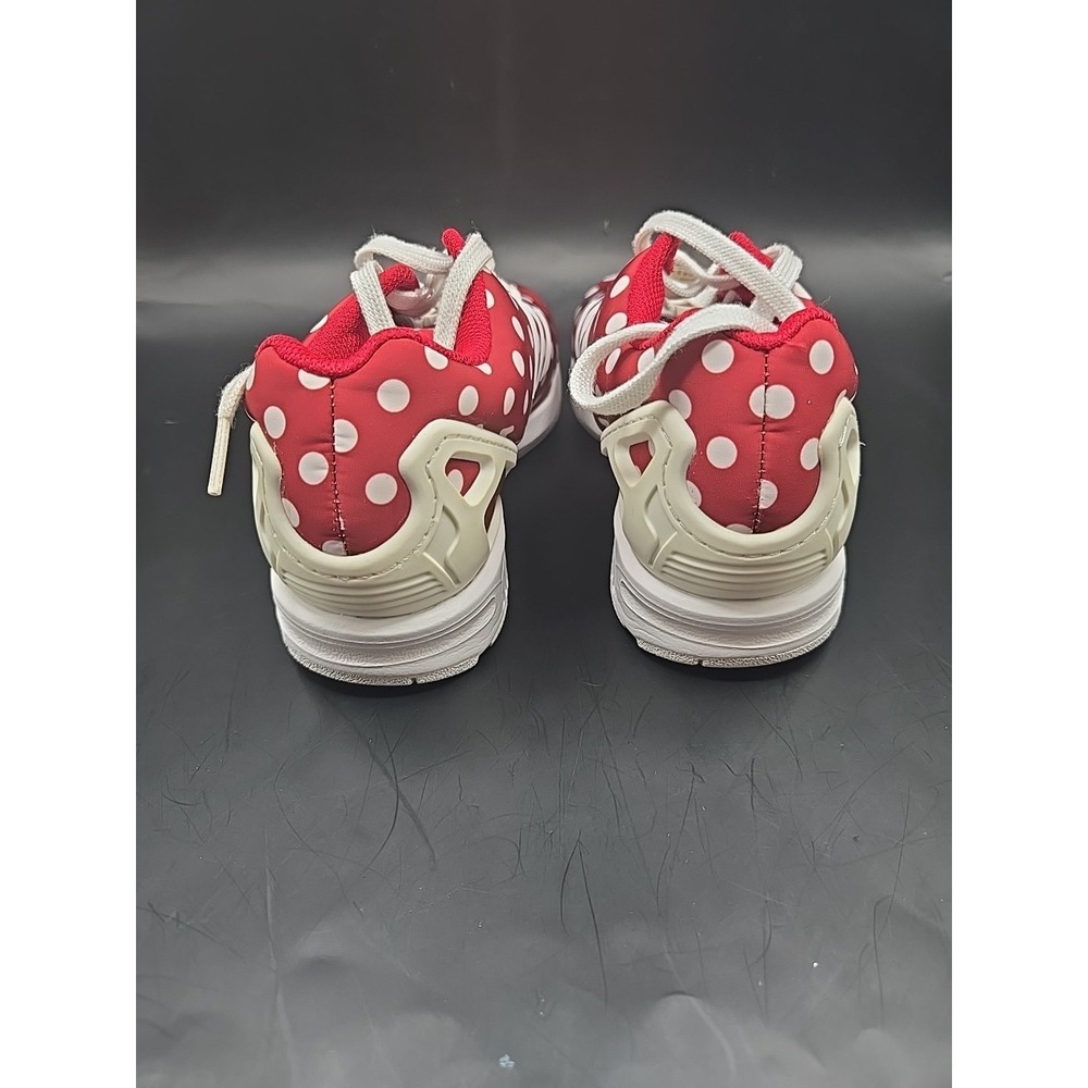 Rare HFT LTD Edition Adidas Torsion ZX Flux Size 6 Red White Polkadot Sneaker - Picture 3 of 6